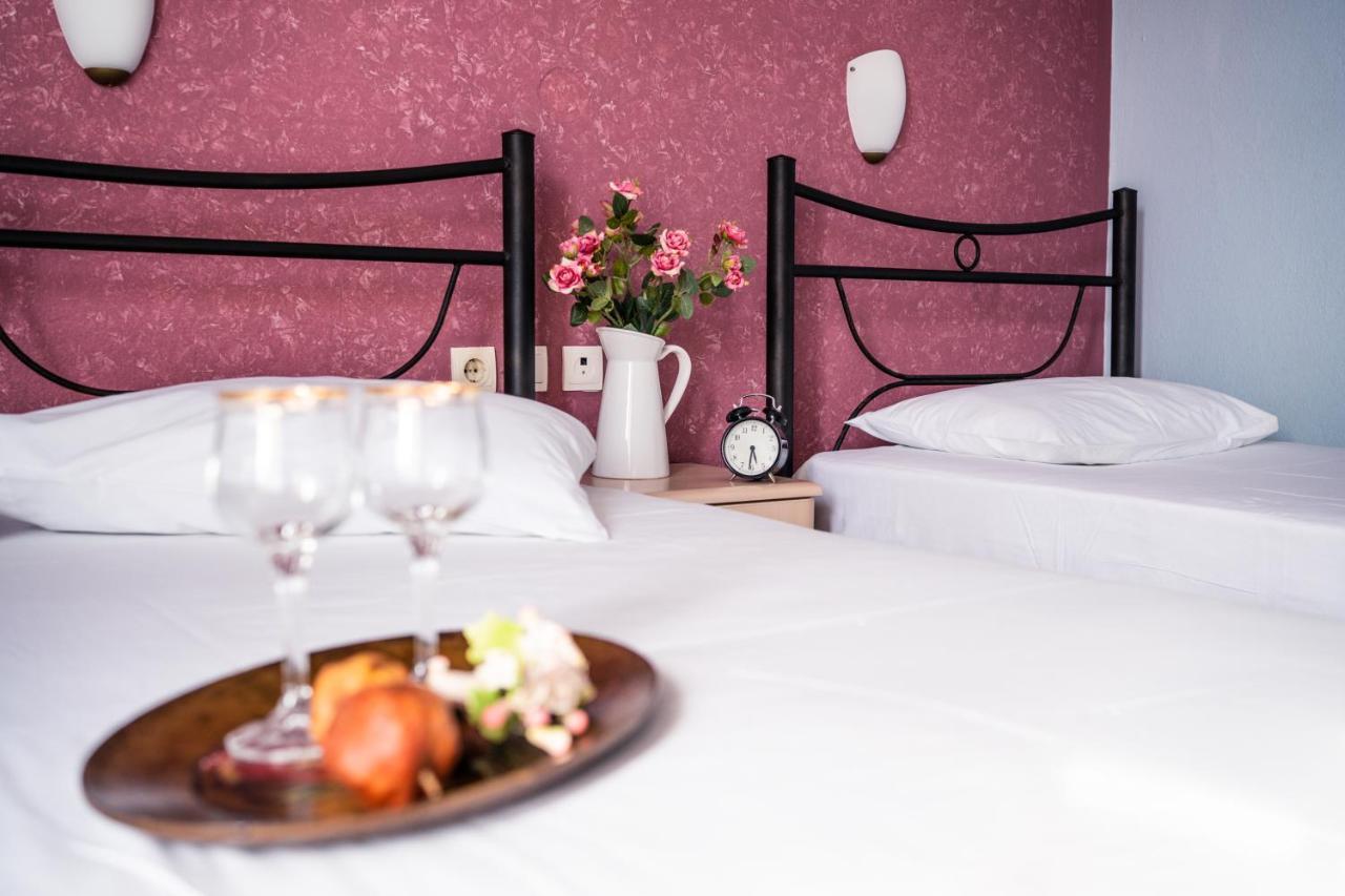 Studio Eftihia Aparthotel Paralía Eksteriør bilde